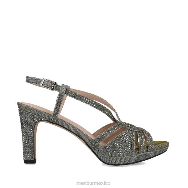 sandalias Menbur corvo gris mujer 04JD94