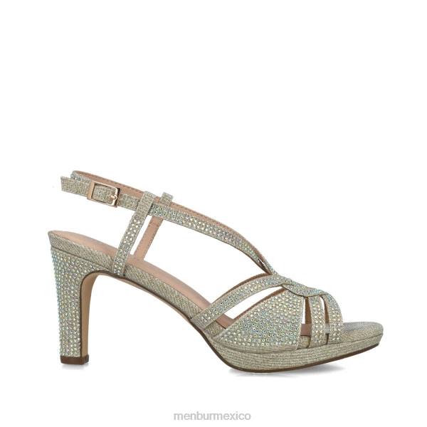 sandalias Menbur corvo oro mujer 04JD2740