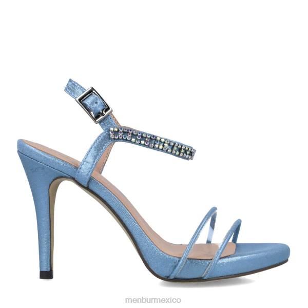 sandalias Menbur delfino azul claro mujer 04JD2701