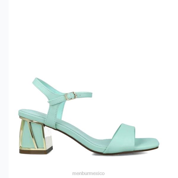 sandalias Menbur eridano verde mujer 04JD2749