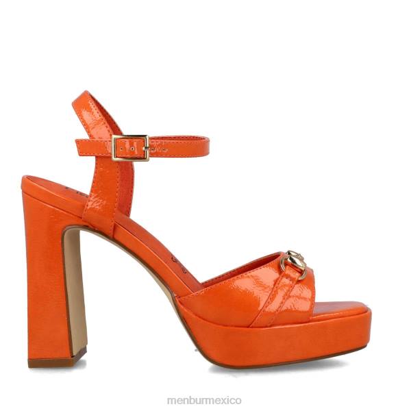 sandalias Menbur escultor naranja mujer 04JD2608