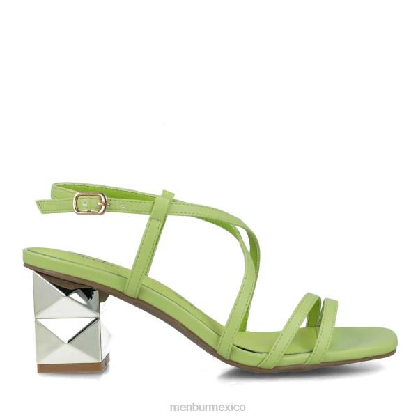 sandalias Menbur hidra amarillo mujer 04JD2755