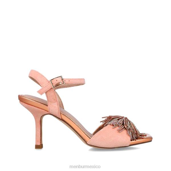 sandalias Menbur lacerda naranja mujer 04JD2909