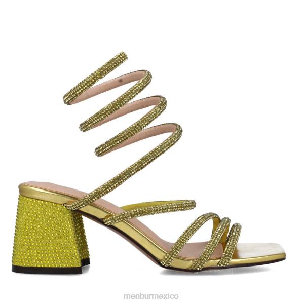 sandalias Menbur león menor amarillo mujer 04JD2805