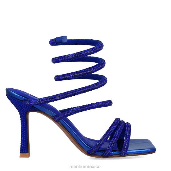 sandalias Menbur león menor azul medio mujer 04JD2553