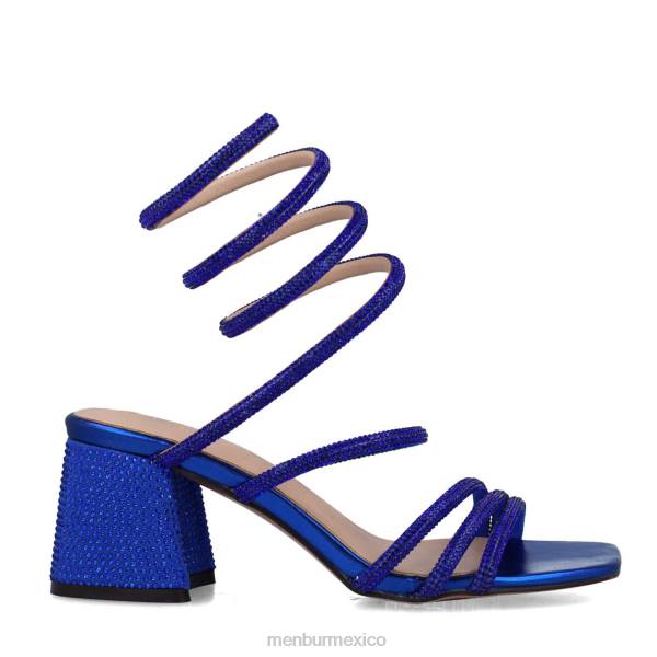 sandalias Menbur león menor azul medio mujer 04JD2808