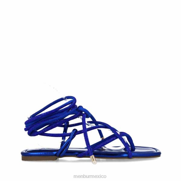 sandalias Menbur león menor azul medio mujer 04JD2920