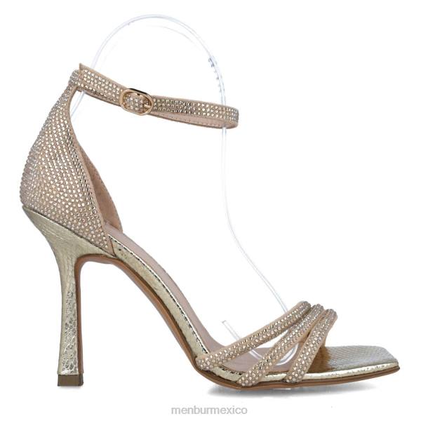 sandalias Menbur lepus oro mujer 04JD90