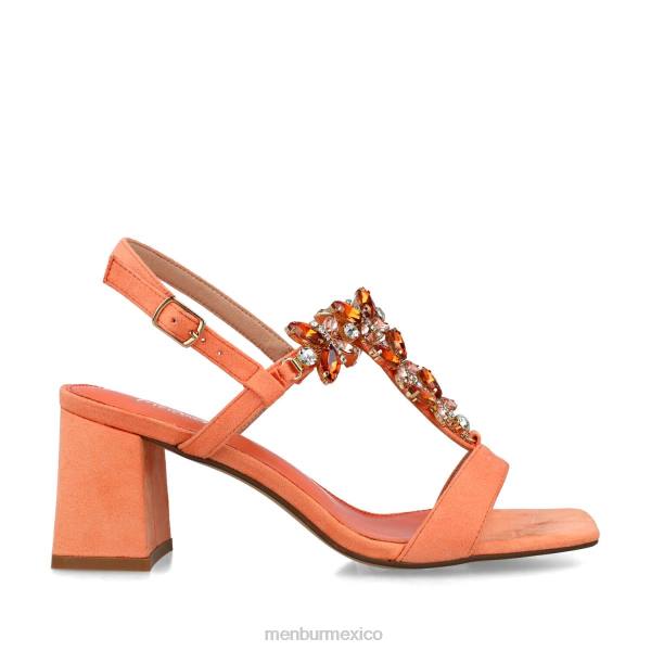 sandalias Menbur mensae naranja mujer 04JD2899