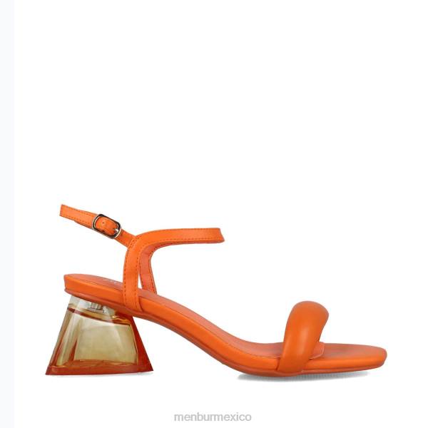 sandalias Menbur microscopio naranja mujer 04JD120