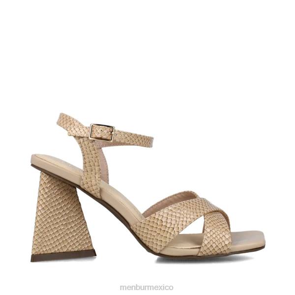 sandalias Menbur octanos beige mujer 04JD2766