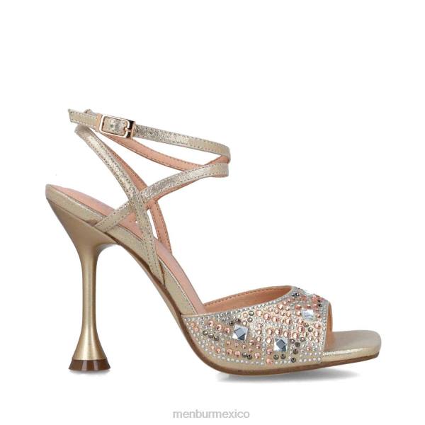 sandalias Menbur proción oro mujer 04JD149