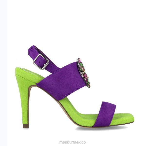 sandalias Menbur sagitario Violeta mujer 04JD91