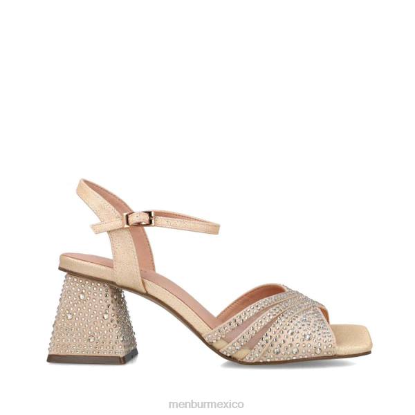 sandalias Menbur sagitario beige mujer 04JD2869
