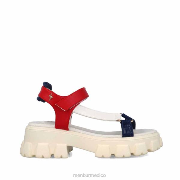 sandalias Menbur serpentario azul oscuro mujer 04JD2903