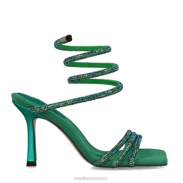 tacones altos Menbur acates verde mujer 04JD5061