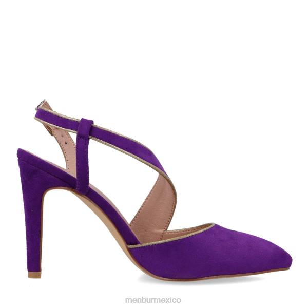 tacones altos Menbur acis Violeta mujer 04JD4825