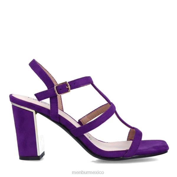 tacones altos Menbur acis Violeta mujer 04JD5479