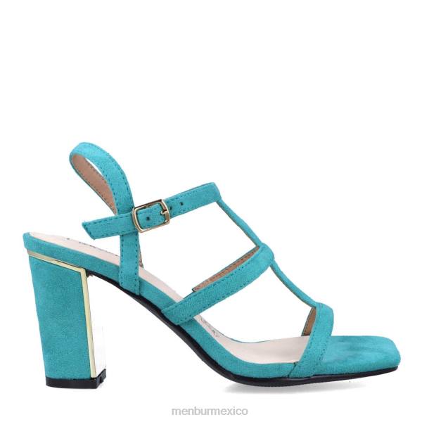 tacones altos Menbur acis azul medio mujer 04JD5478