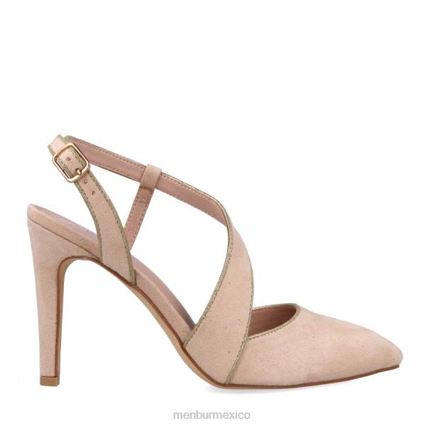 tacones altos Menbur acis beige mujer 04JD4822