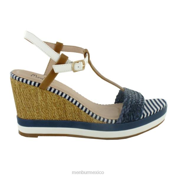 tacones altos Menbur adelano azul oscuro mujer 04JD1377