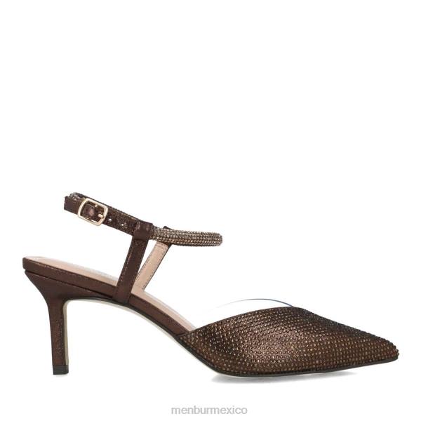 tacones altos Menbur aequitas bronce mujer 04JD5034