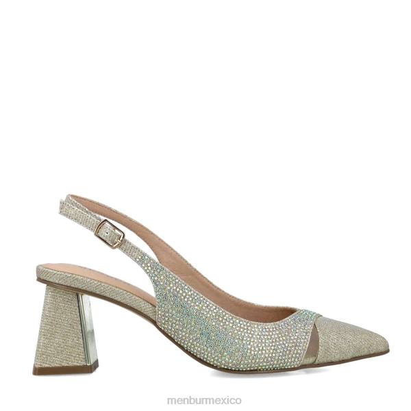 tacones altos Menbur aes oro mujer 04JD1315