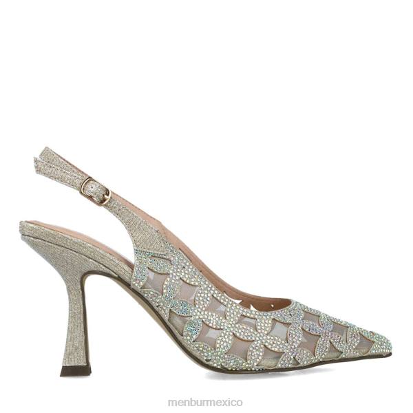 tacones altos Menbur aeternitas oro mujer 04JD1316