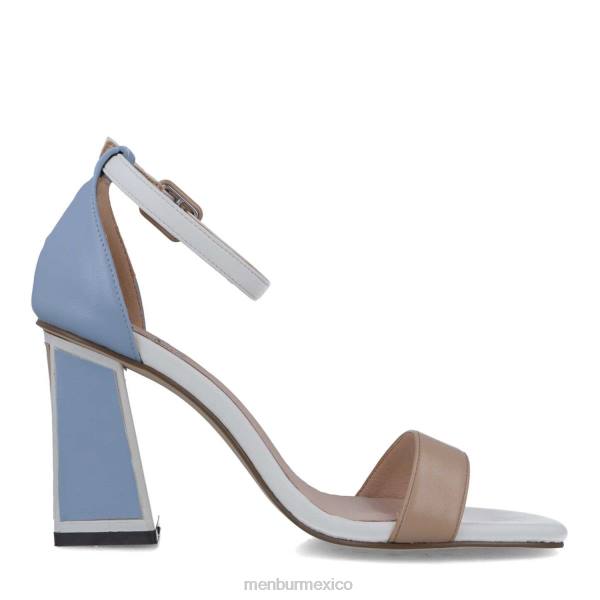 tacones altos Menbur agumes azul claro mujer 04JD3948