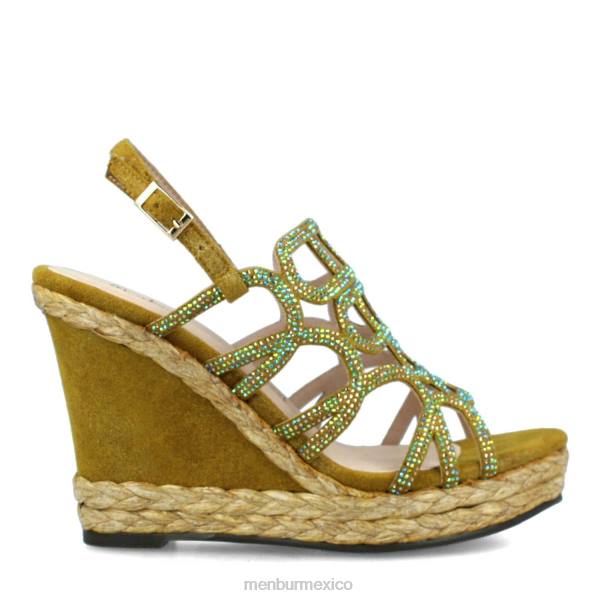 tacones altos Menbur airola amarillo mujer 04JD860