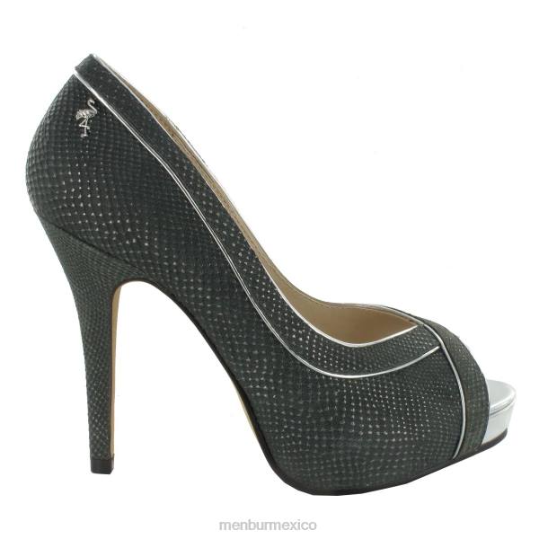 tacones altos Menbur alagón gris mujer 04JD4796