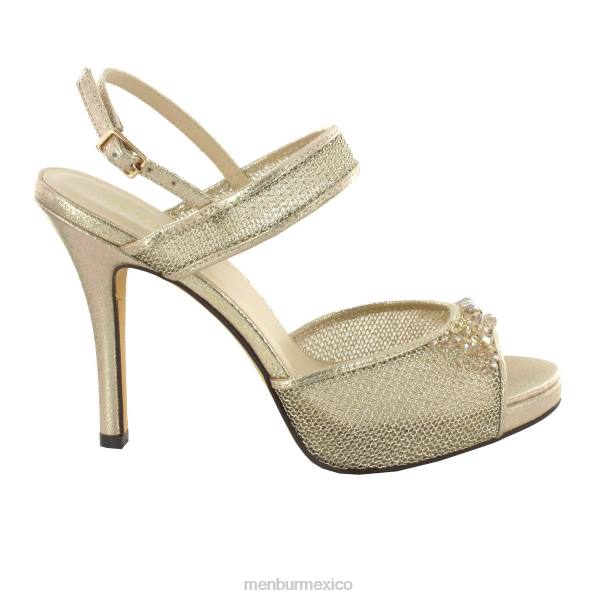 tacones altos Menbur alagua beige mujer 04JD5186