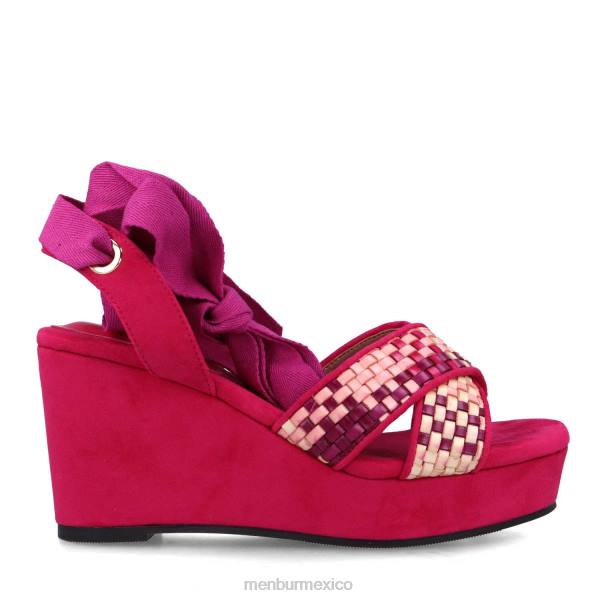 tacones altos Menbur albino rosa mujer 04JD5467