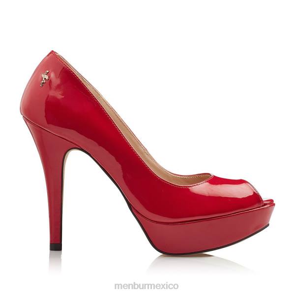 tacones altos Menbur albox rojo mujer 04JD4786