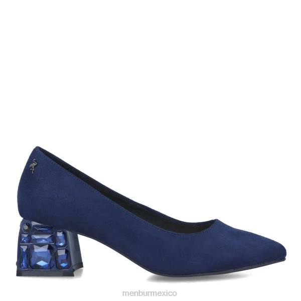 tacones medios y bajos Menbur ailantea azul oscuro mujer 04JD5892