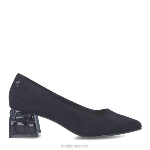 tacones medios y bajos Menbur ailantea negro mujer 04JD5893