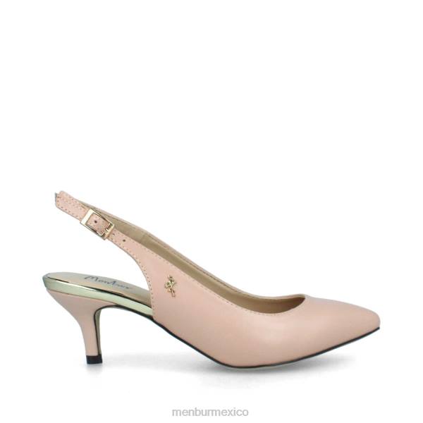 tacones medios y bajos Menbur albarracín maquillaje rosa mujer 04JD1842