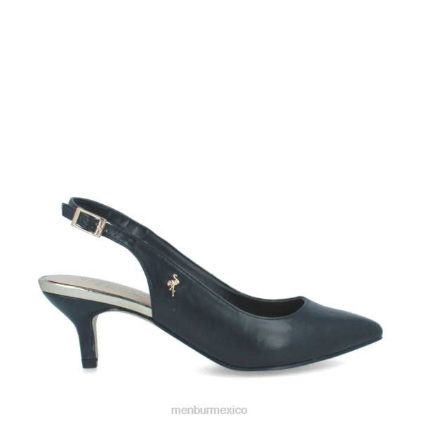 tacones medios y bajos Menbur albarracín negro mujer 04JD1843
