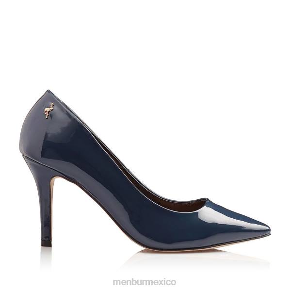 tacones medios y bajos Menbur almanzora azul oscuro mujer 04JD6028