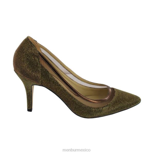tacones medios y bajos Menbur almodóvar bronce mujer 04JD5988