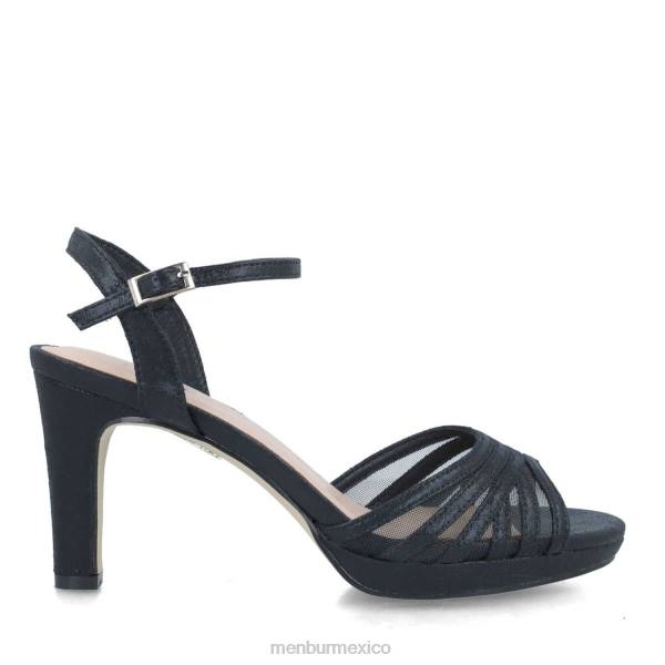 tacones medios y bajos Menbur antea negro mujer 04JD1693