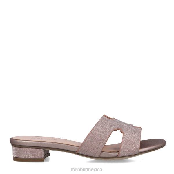 tacones medios y bajos Menbur apolonis maquillaje rosa mujer 04JD5843