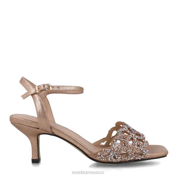 tacones medios y bajos Menbur grosularia maquillaje rosa mujer 04JD5607