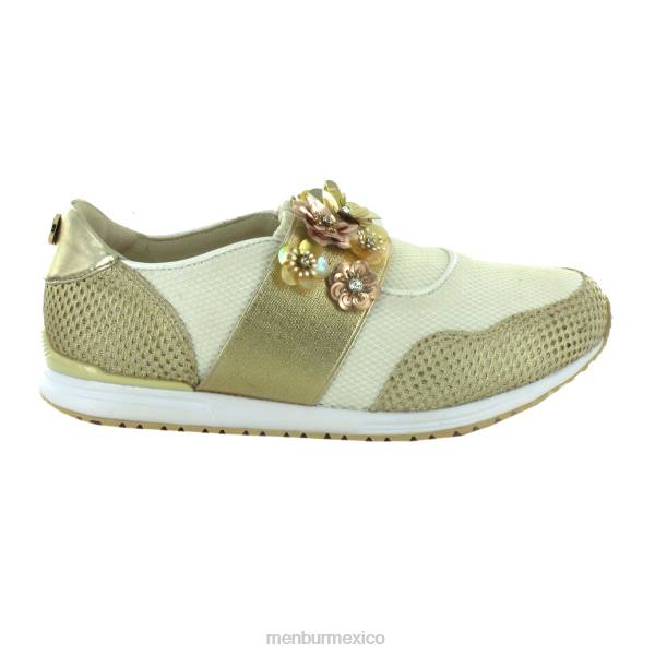 zapatillas Menbur Bresso oro mujer 04JD699