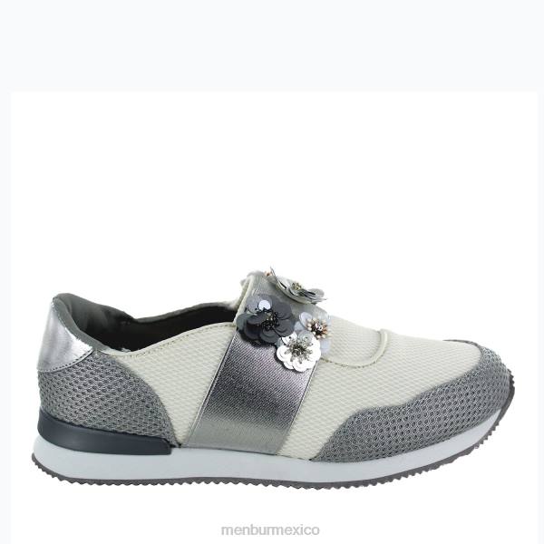 zapatillas Menbur Bresso plata mujer 04JD3713
