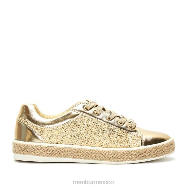 zapatillas Menbur calambrona oro mujer 04JD700