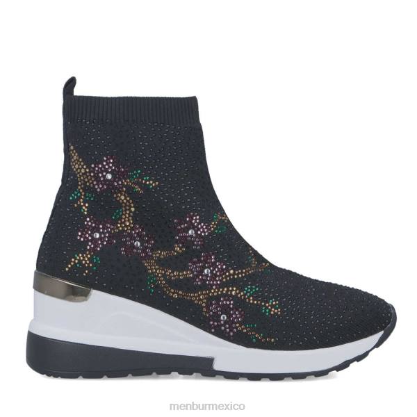 zapatillas Menbur calatea negro mujer 04JD679