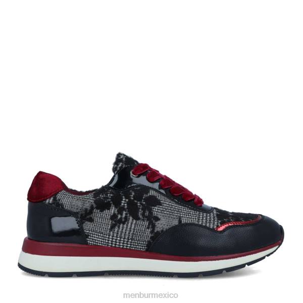 zapatillas Menbur campi negro mujer 04JD654