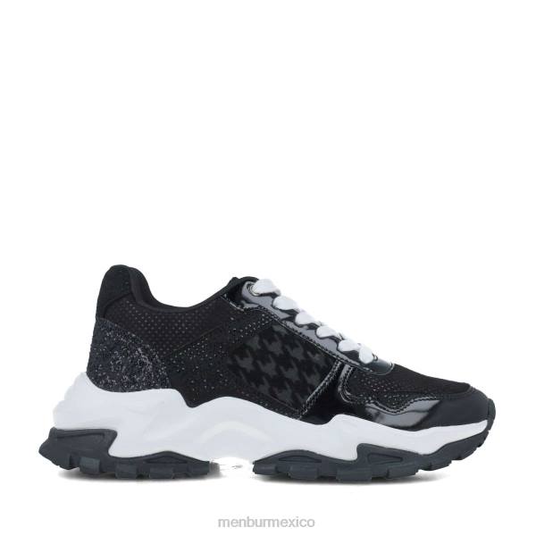 zapatillas Menbur hemimorfita negro mujer 04JD575