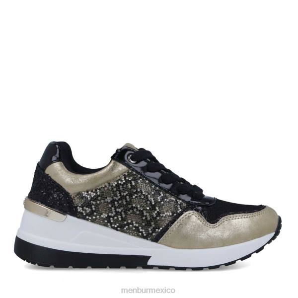 zapatillas Menbur ipomea negro mujer 04JD3668